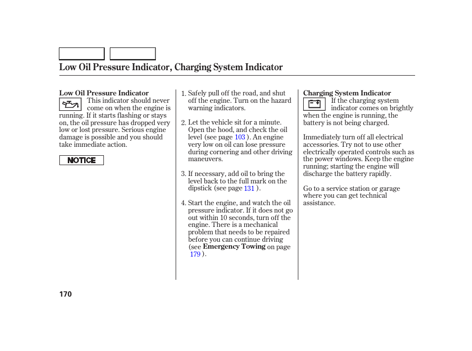 HONDA 2005 S2000 - Owner's Manual User Manual | Page 172 / 209