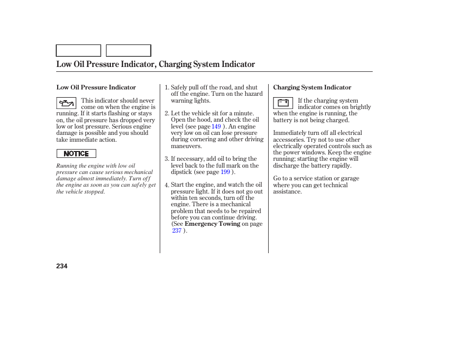 HONDA 2005 Pilot - Owner's Manual User Manual | Page 236 / 273