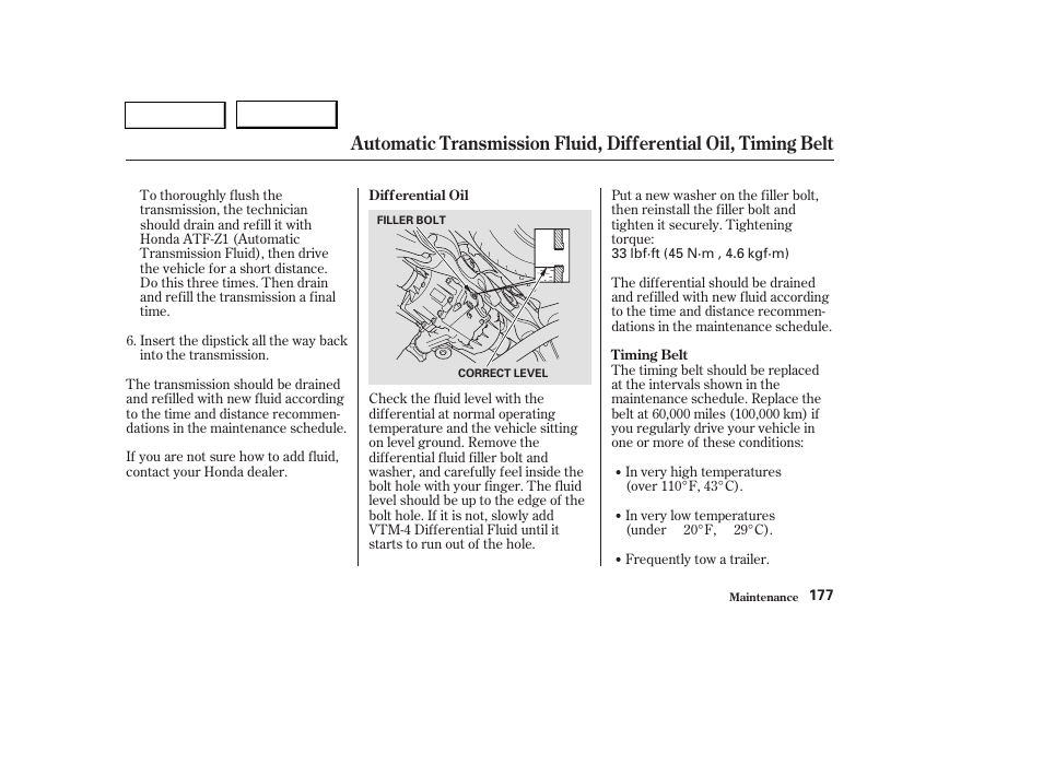 HONDA 2004 Pilot - Owner's Manual User Manual | Page 181 / 248