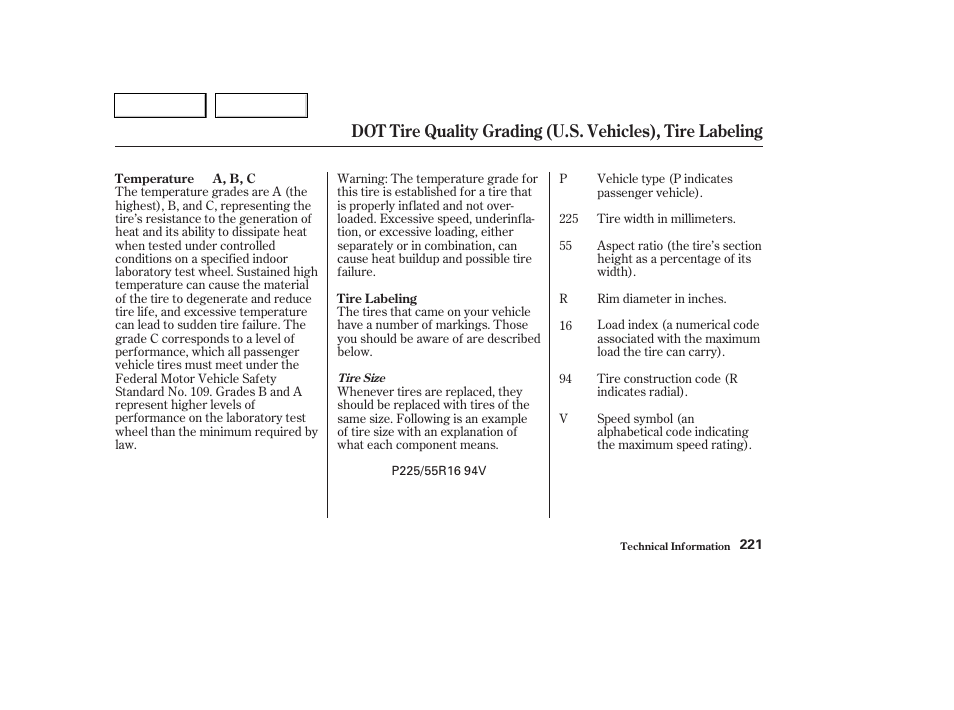 HONDA 2004 Pilot - Owner's Manual User Manual | Page 225 / 248