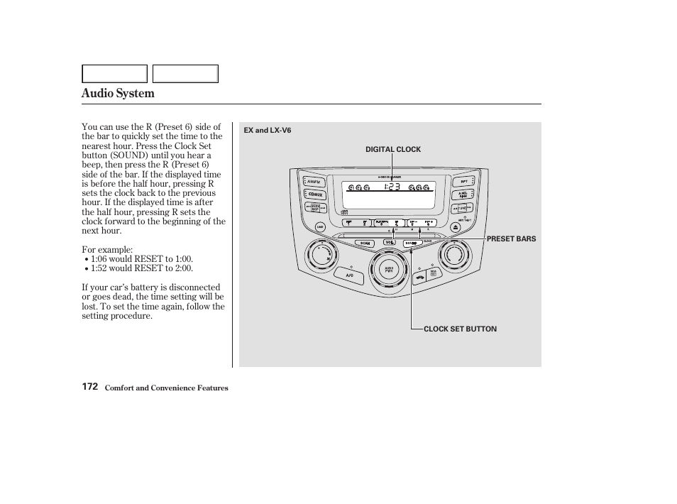 Audio system | HONDA 2003 Accord Coupe - Owner's Manual User Manual | Page 175 / 429