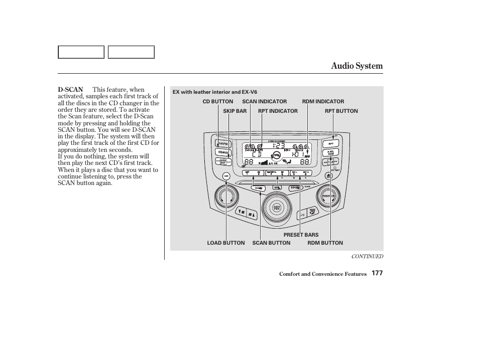 Audio system | HONDA 2003 Accord Coupe - Owner's Manual User Manual | Page 180 / 429