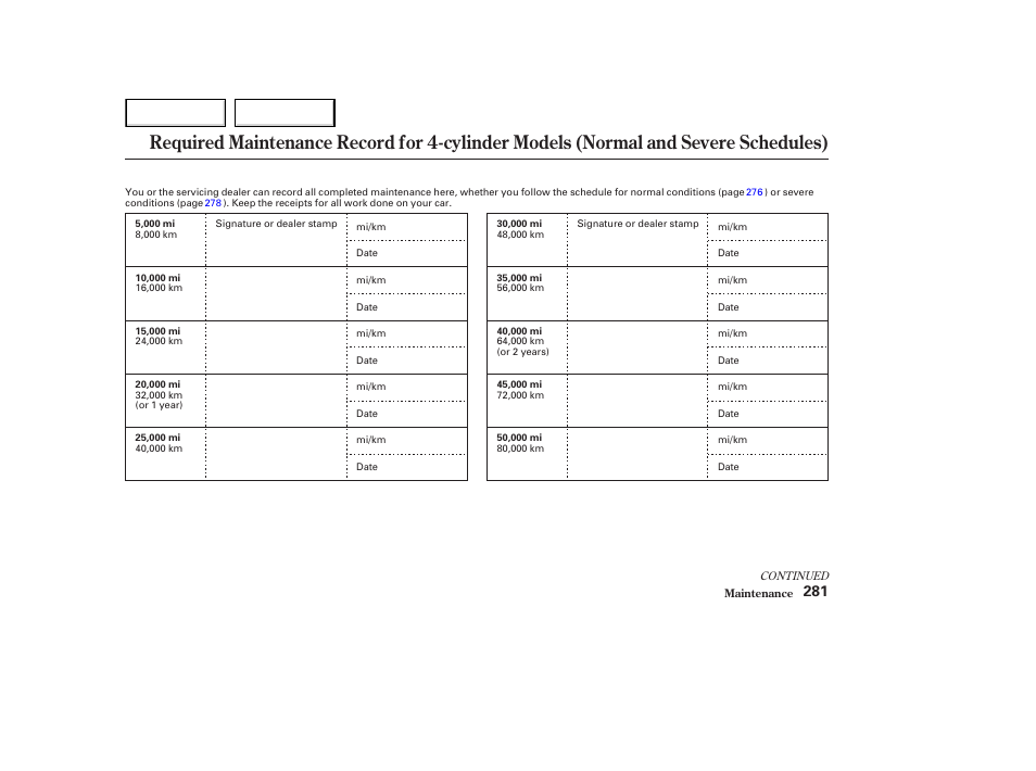 HONDA 2003 Accord Coupe - Owner's Manual User Manual | Page 284 / 429
