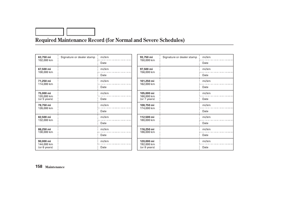 HONDA 2003 S2000 - Owner's Manual User Manual | Page 161 / 280