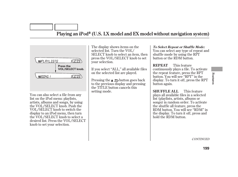 HONDA 2003 Insight  - Owner's Manual User Manual | Page 203 / 411