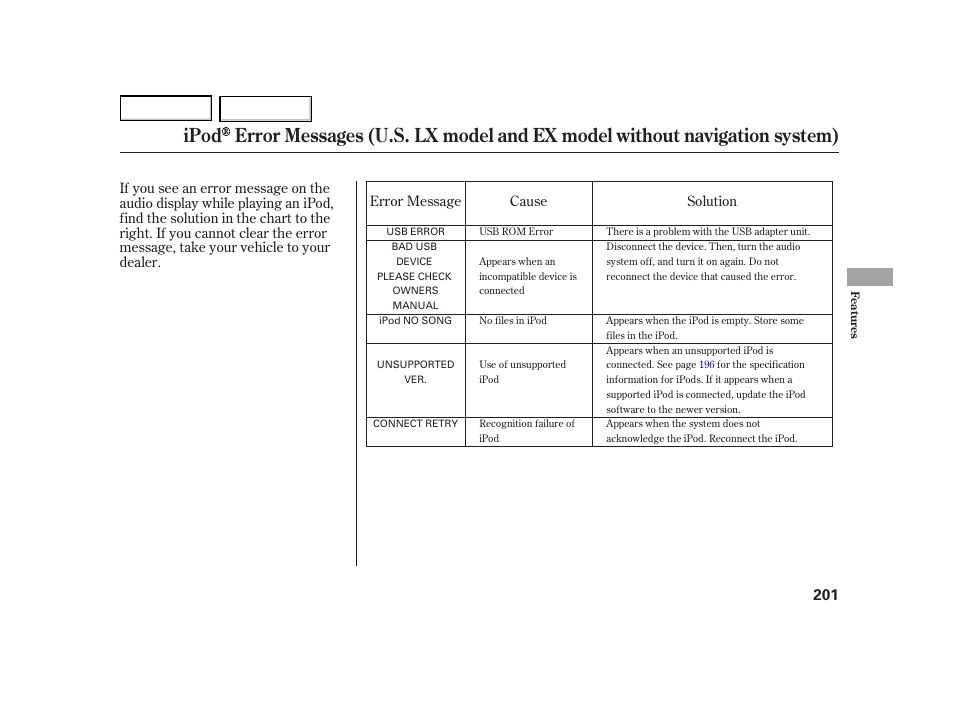HONDA 2003 Insight  - Owner's Manual User Manual | Page 205 / 411