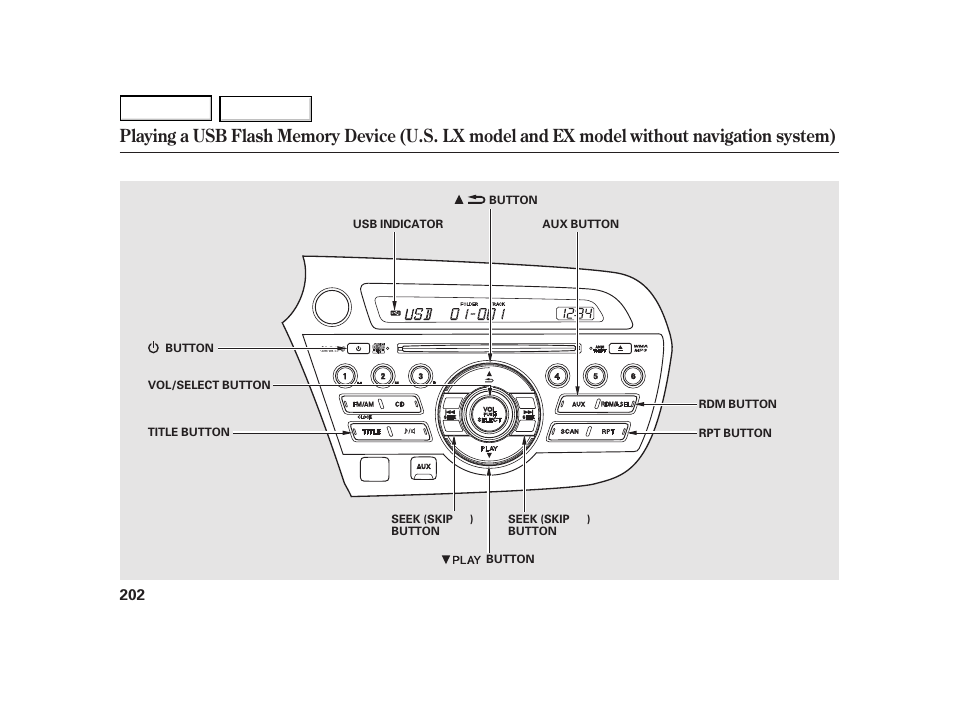 HONDA 2003 Insight  - Owner's Manual User Manual | Page 206 / 411
