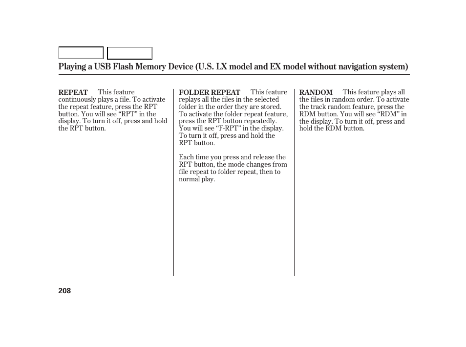 HONDA 2003 Insight  - Owner's Manual User Manual | Page 212 / 411