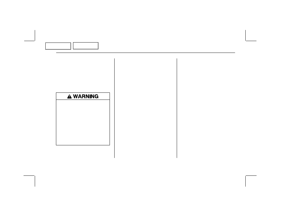 HONDA 2002 Passport - Owner's Manual User Manual | Page 170 / 294