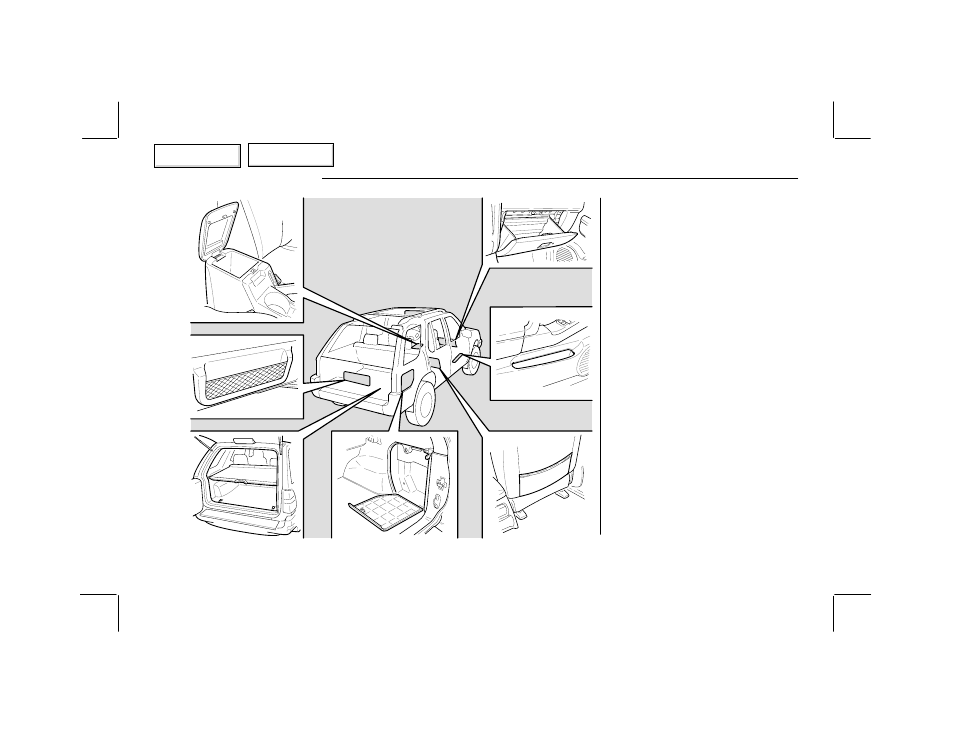 Pa0202o00175a, Carrying cargo | HONDA 2002 Passport - Owner's Manual User Manual | Page 178 / 294