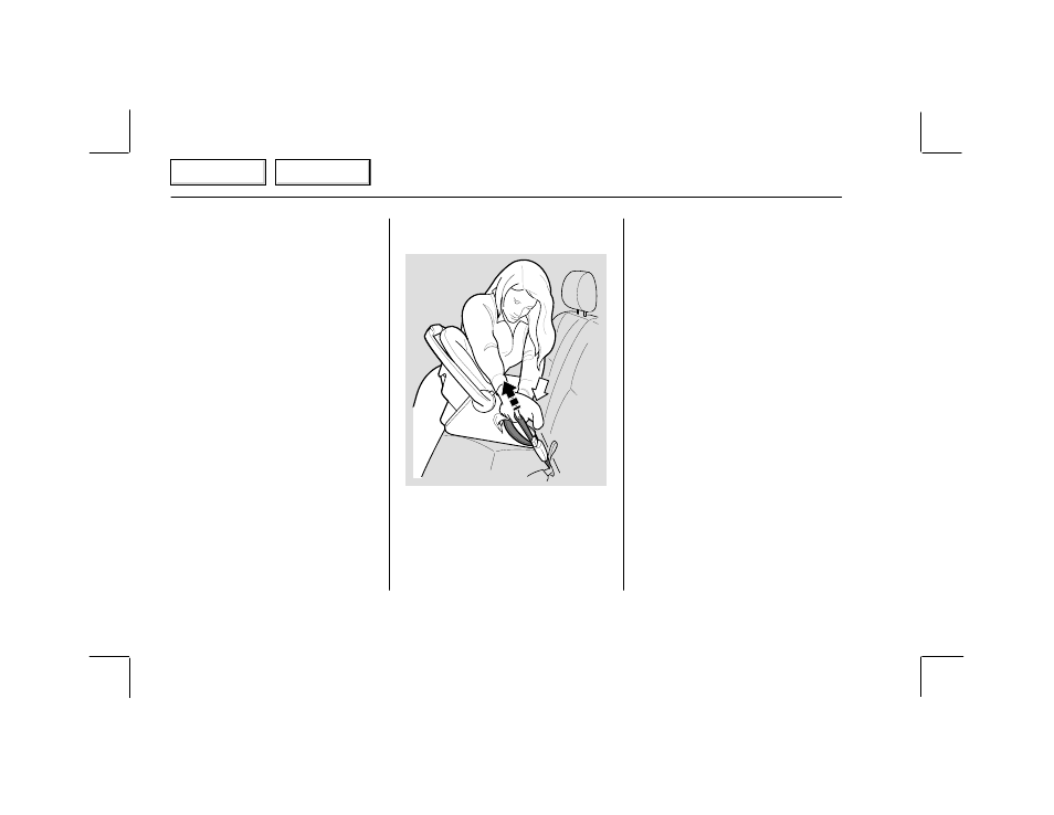 For how to secure a | HONDA 2002 Passport - Owner's Manual User Manual | Page 33 / 294