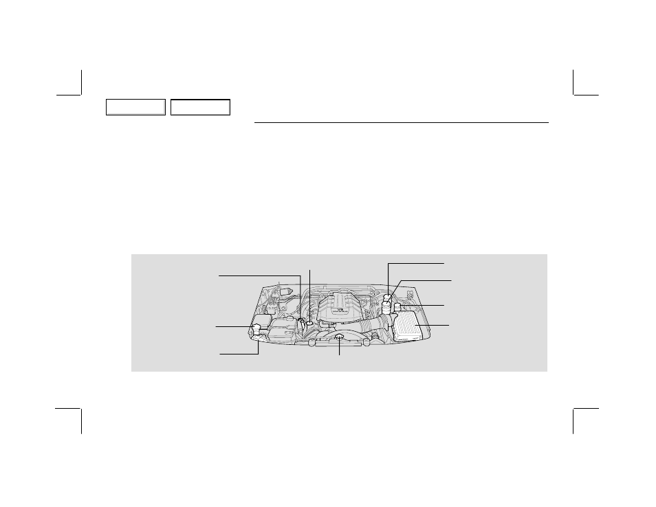 Pa0202o00053a, Engine compartment | HONDA 2002 Passport - Owner's Manual User Manual | Page 56 / 294