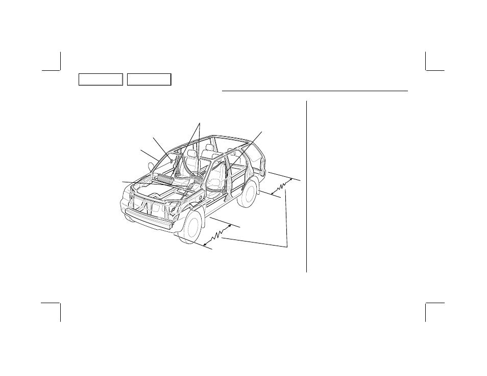 Pa0202o00005a, Your vehicle’s safety features | HONDA 2002 Passport - Owner's Manual User Manual | Page 8 / 294