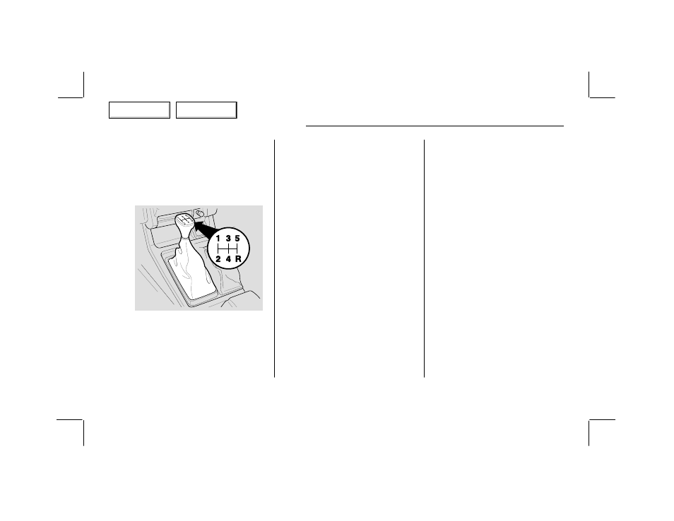 Pa0202o00083a, Speed manual transmission | HONDA 2002 Passport - Owner's Manual User Manual | Page 86 / 294