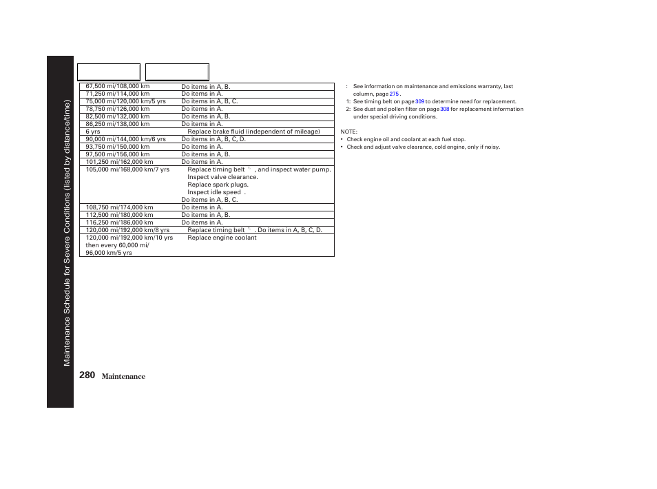 HONDA 2002 Odyssey - Owner's Manual User Manual | Page 283 / 399