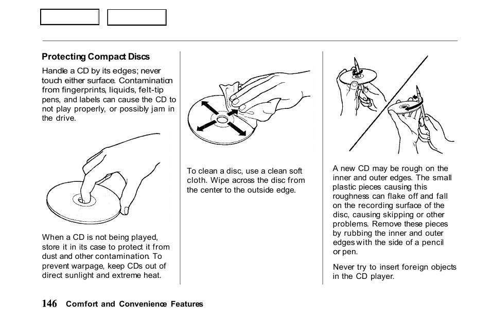 HONDA 2001 Passport - Owner's Manual User Manual | Page 150 / 317
