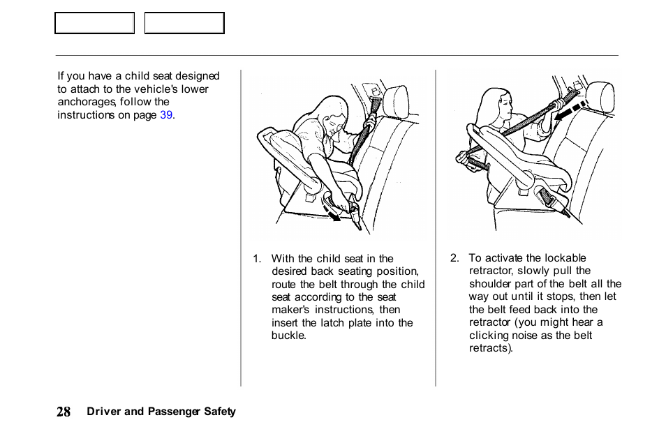 HONDA 2001 Passport - Owner's Manual User Manual | Page 32 / 317