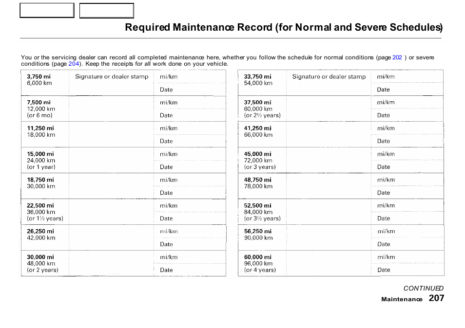 HONDA 2001 CR-V - Owner's Manual User Manual | Page 211 / 326