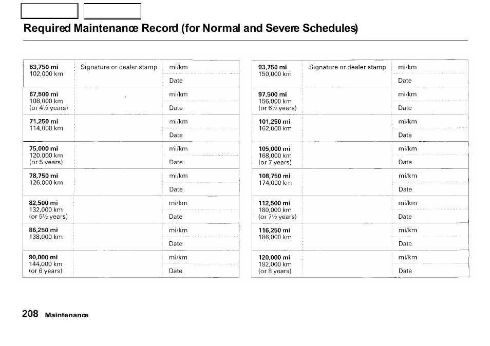 HONDA 2001 CR-V - Owner's Manual User Manual | Page 212 / 326