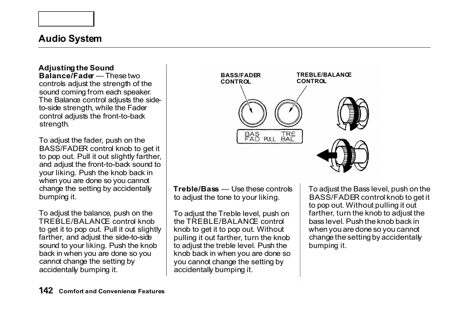 Audio system | HONDA 2000 Accord Coupe - Owner's Manual User Manual | Page 145 / 338