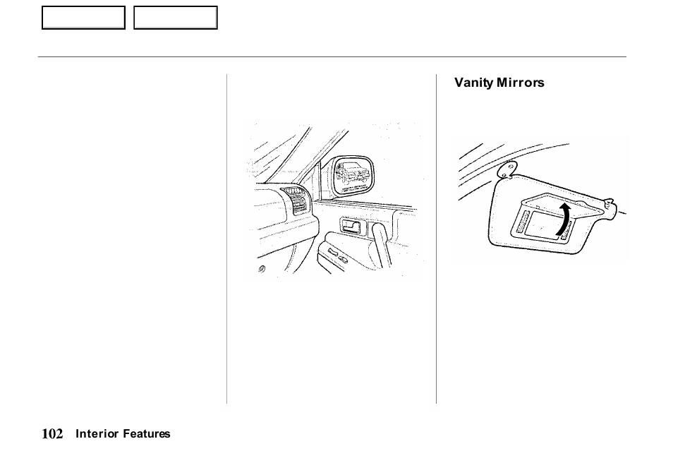 HONDA 2000 Passport - Owner's Manual User Manual | Page 105 / 267
