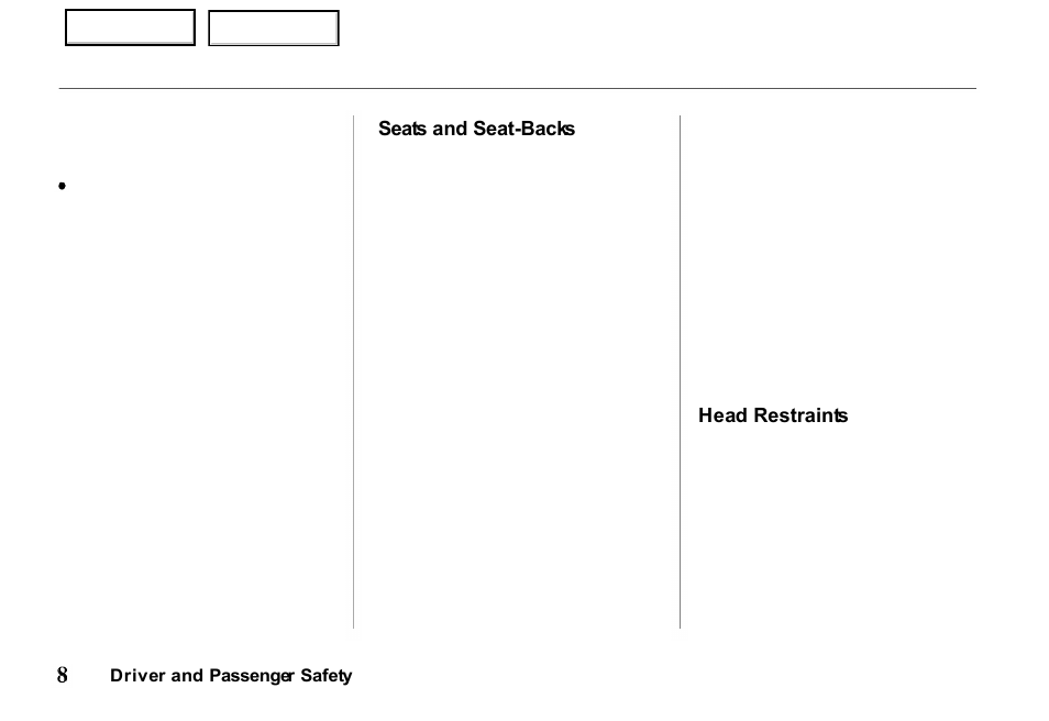 HONDA 2000 Passport - Owner's Manual User Manual | Page 11 / 267