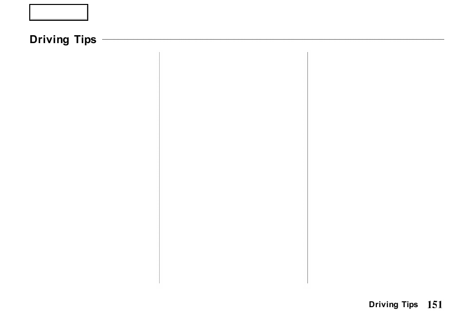 Driving tips | HONDA 2000 Passport - Owner's Manual User Manual | Page 154 / 267
