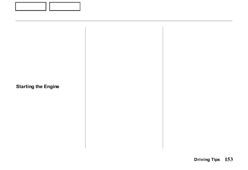 HONDA 2000 Passport - Owner's Manual User Manual | Page 156 / 267