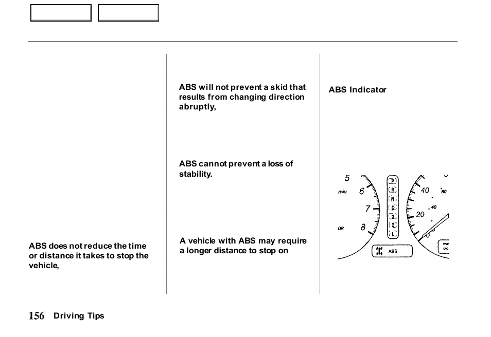 HONDA 2000 Passport - Owner's Manual User Manual | Page 159 / 267