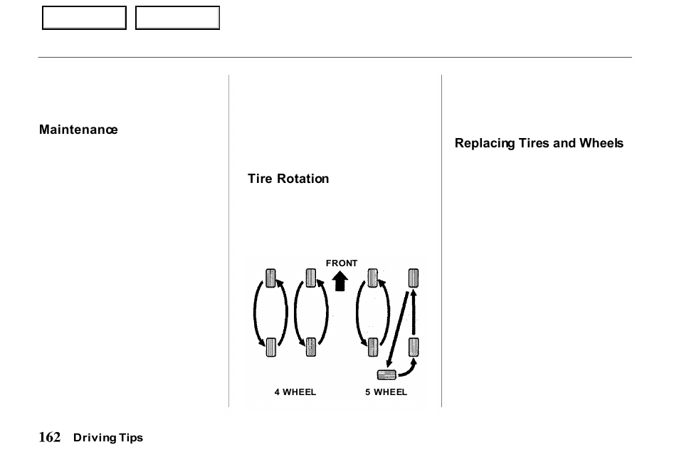 HONDA 2000 Passport - Owner's Manual User Manual | Page 165 / 267