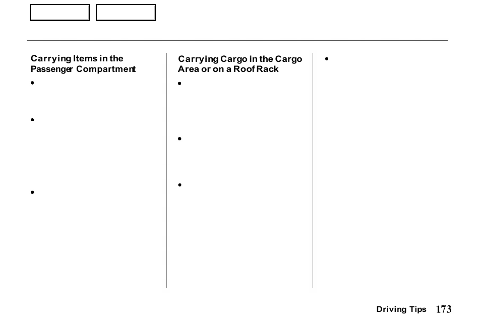 HONDA 2000 Passport - Owner's Manual User Manual | Page 176 / 267
