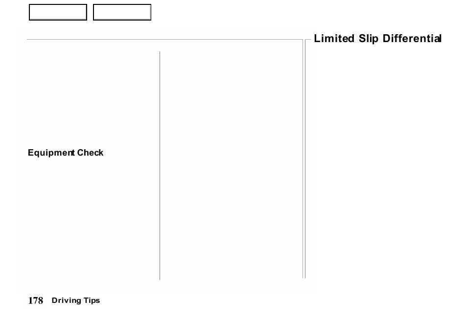 Limited slip differential | HONDA 2000 Passport - Owner's Manual User Manual | Page 181 / 267