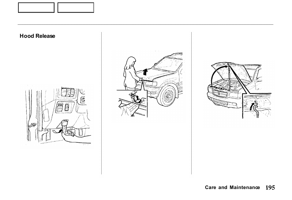 HONDA 2000 Passport - Owner's Manual User Manual | Page 198 / 267