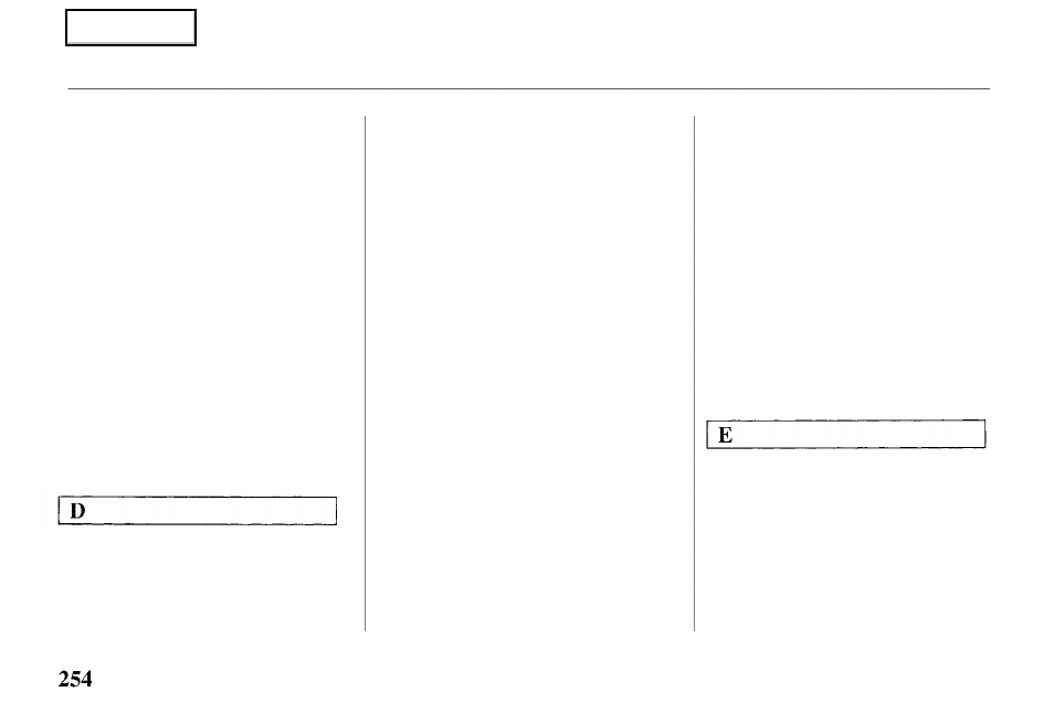 HONDA 2000 Passport - Owner's Manual User Manual | Page 257 / 267