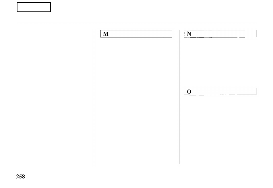 HONDA 2000 Passport - Owner's Manual User Manual | Page 261 / 267