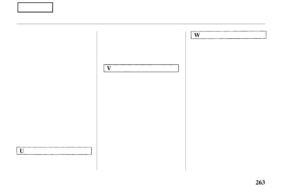 HONDA 2000 Passport - Owner's Manual User Manual | Page 266 / 267