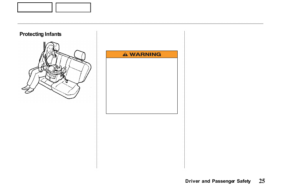 HONDA 2000 Passport - Owner's Manual User Manual | Page 28 / 267