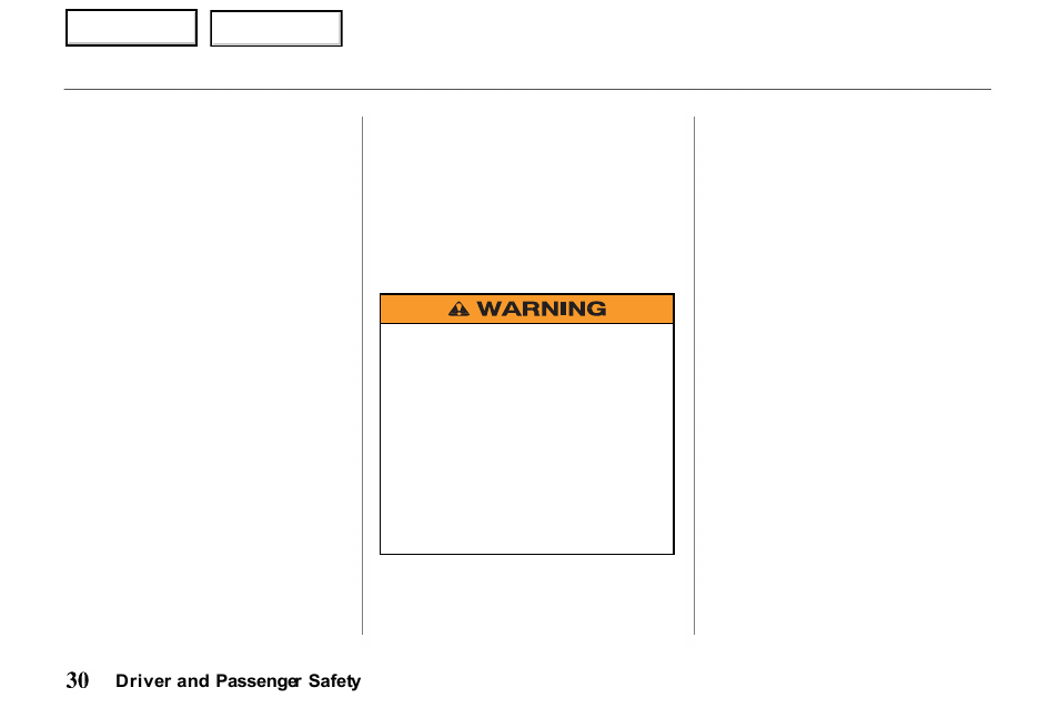 HONDA 2000 Passport - Owner's Manual User Manual | Page 33 / 267