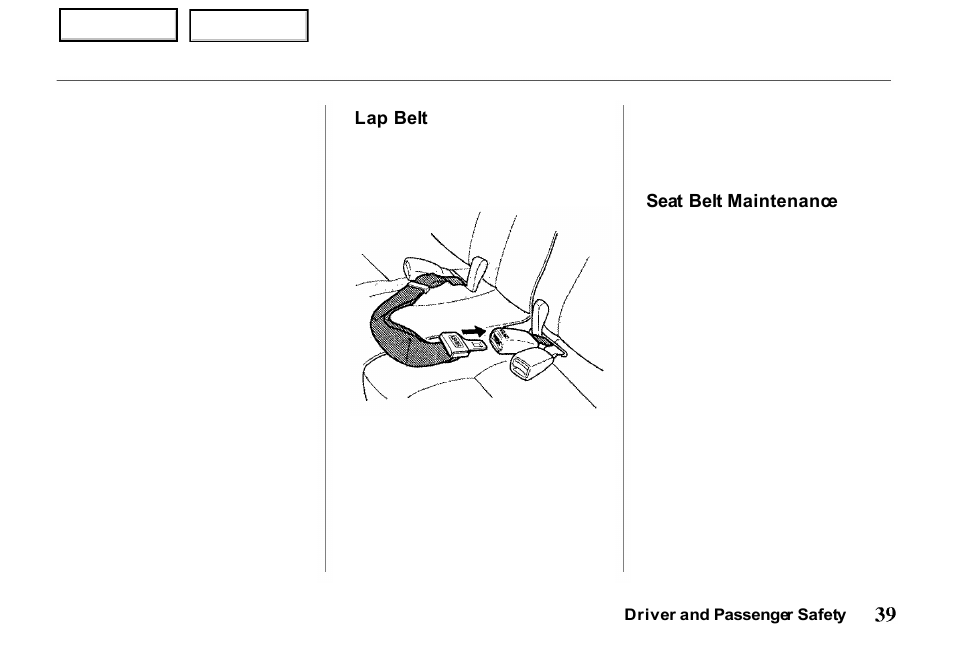 HONDA 2000 Passport - Owner's Manual User Manual | Page 42 / 267