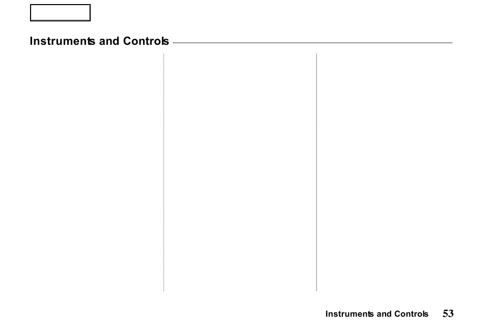 Instruments and controls | HONDA 2000 Passport - Owner's Manual User Manual | Page 56 / 267