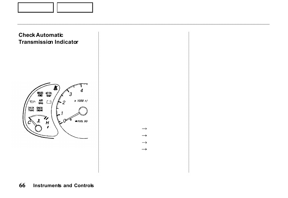 HONDA 2000 Passport - Owner's Manual User Manual | Page 69 / 267