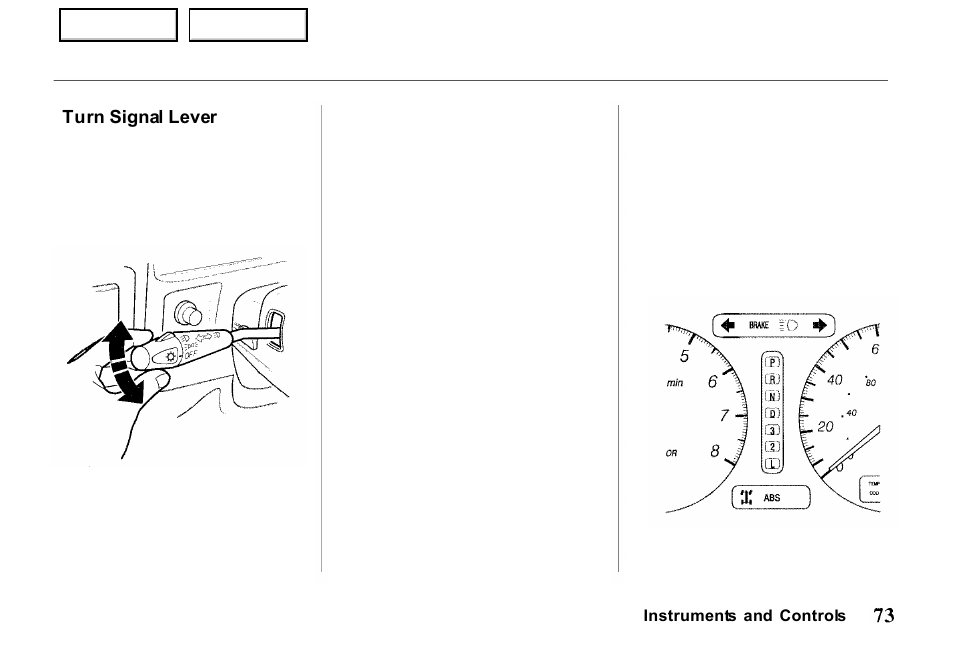 HONDA 2000 Passport - Owner's Manual User Manual | Page 76 / 267