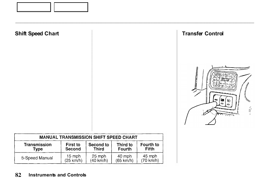 HONDA 2000 Passport - Owner's Manual User Manual | Page 85 / 267