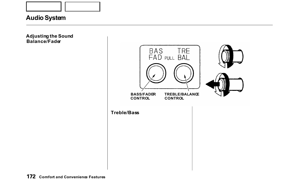 Audio system | HONDA 2000 Odyssey - Owner's Manual User Manual | Page 175 / 352