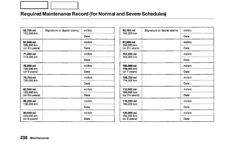 HONDA 2000 Odyssey - Owner's Manual User Manual | Page 239 / 352