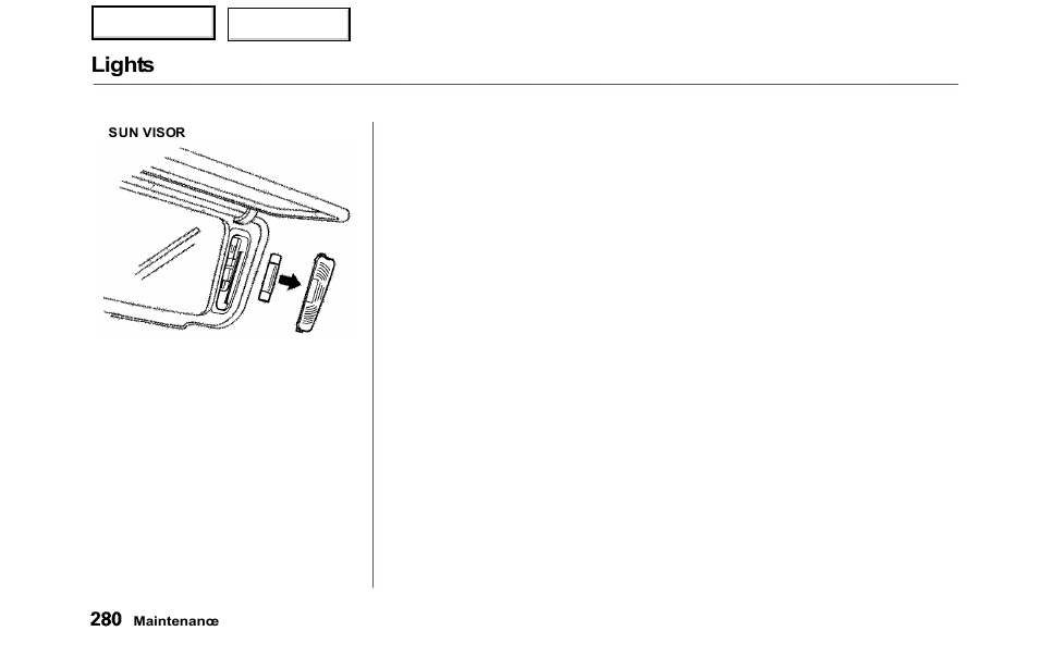 Lights | HONDA 2000 Odyssey - Owner's Manual User Manual | Page 283 / 352