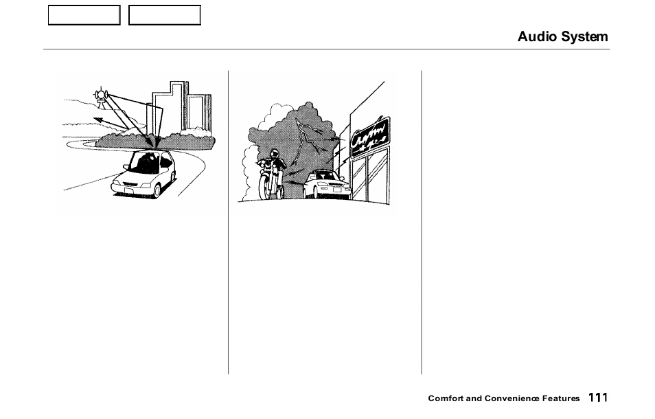 Audio system | HONDA 2000 Prelude - Owner's Manual User Manual | Page 114 / 293