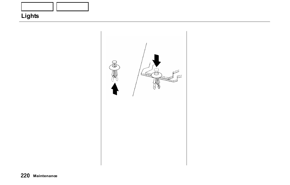 Lights | HONDA 2000 Prelude - Owner's Manual User Manual | Page 223 / 293