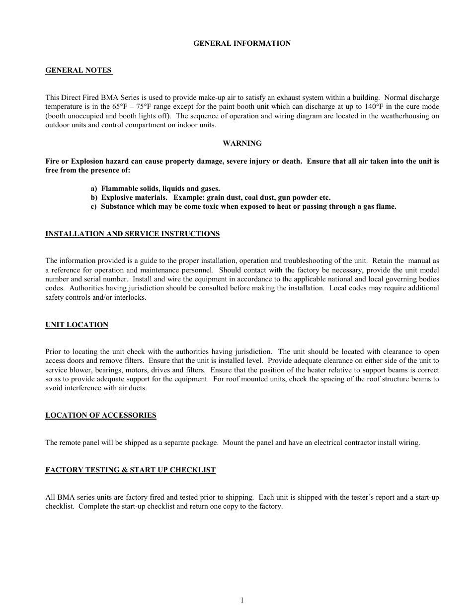 General information | I.C.E. BMA-136 HBR User Manual | Page 2 / 22