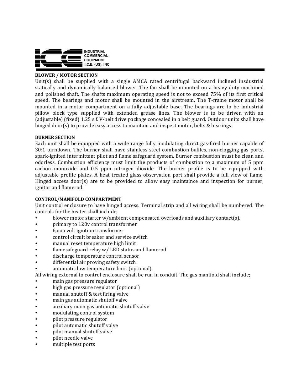 I.C.E. IMR-130 HBR User Manual | Page 2 / 3